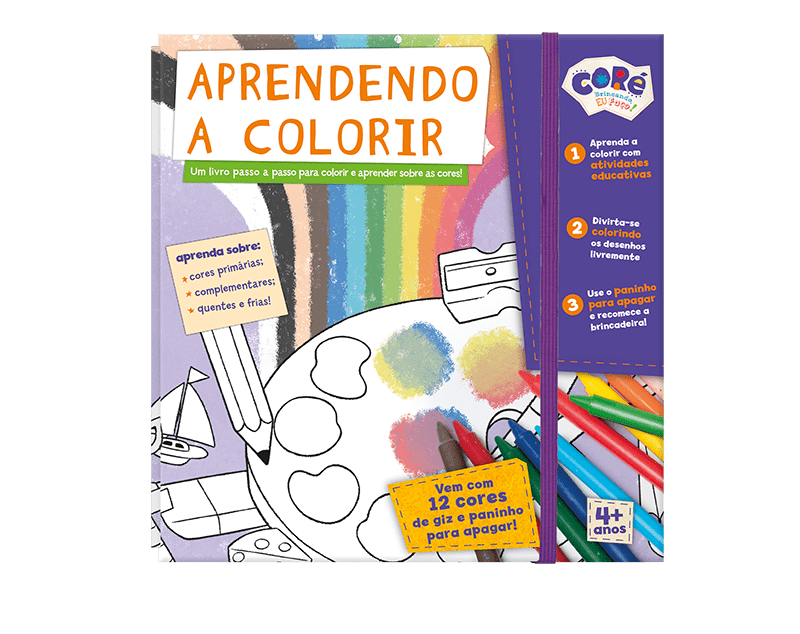 Desenhos educativos em português  APRENDENDO AS CORES COM ANIMAIS