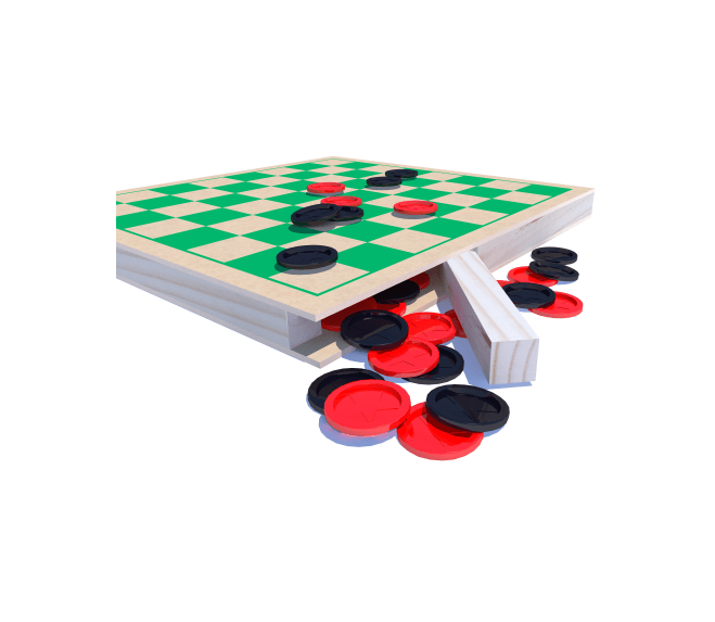 Jogo De Tabuleiro Dama E Ludo (7896200710596)