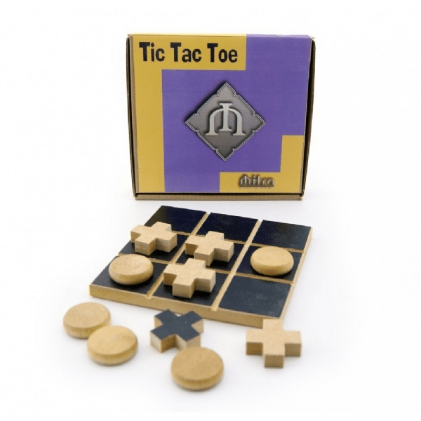 Em promoção! Tic Tac Toe Jogo De 2 Jogadores De Madeira