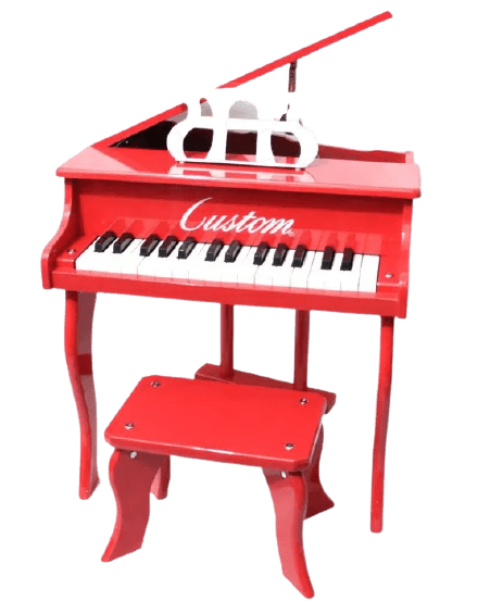 PIANO DE CAUDA - VERMELHO