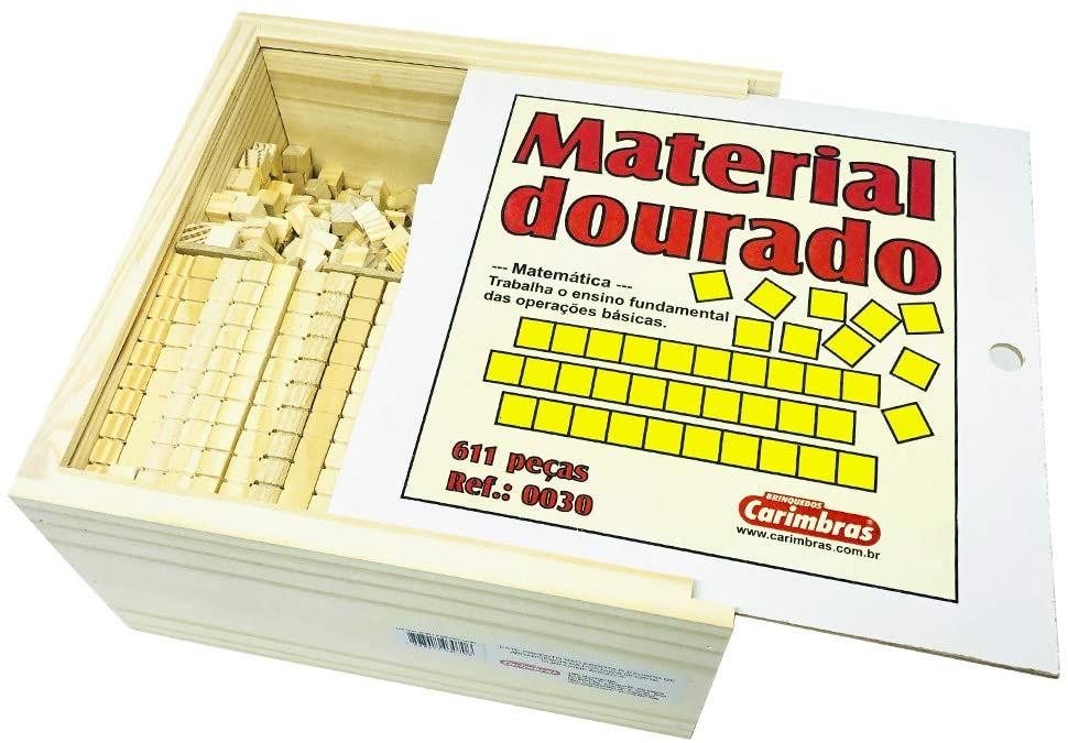 Material Dourado - 611 peças - Brinquedos Educativos e Pedagógicos