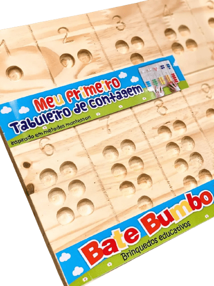 Rêf. 080 - Brinquedos Educativos Jogo Contagem de Matemática +