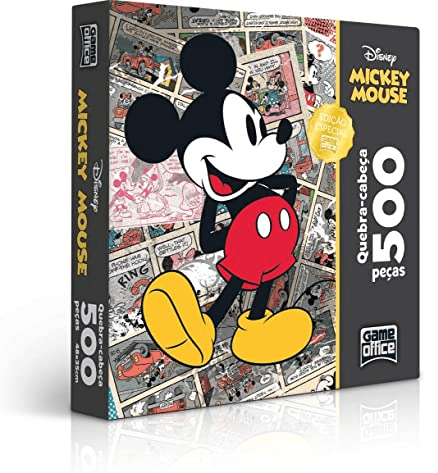 Arquivo de Corte Quebra Cabeça-Mickey- Dia das Crianças