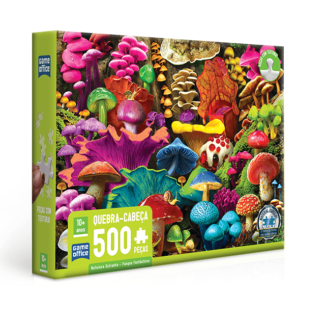 Quebra-cabeça Puzzle Borboletas Game Office 500 Peças