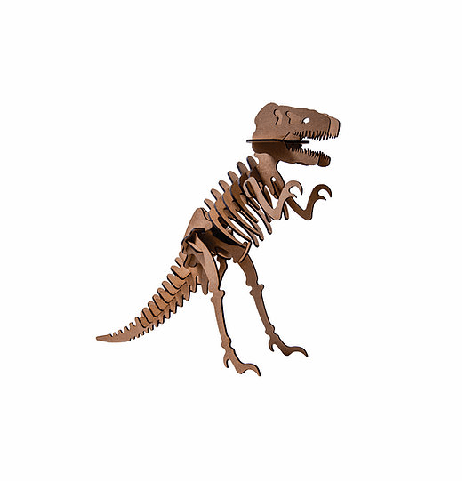 Tiranossauro Rex Gigantesco (110cm ) Quebra Cabeça Dinossauro 3D