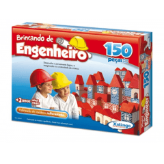BRINCANDO DE ENGENHEIRO 150 PEÇAS
